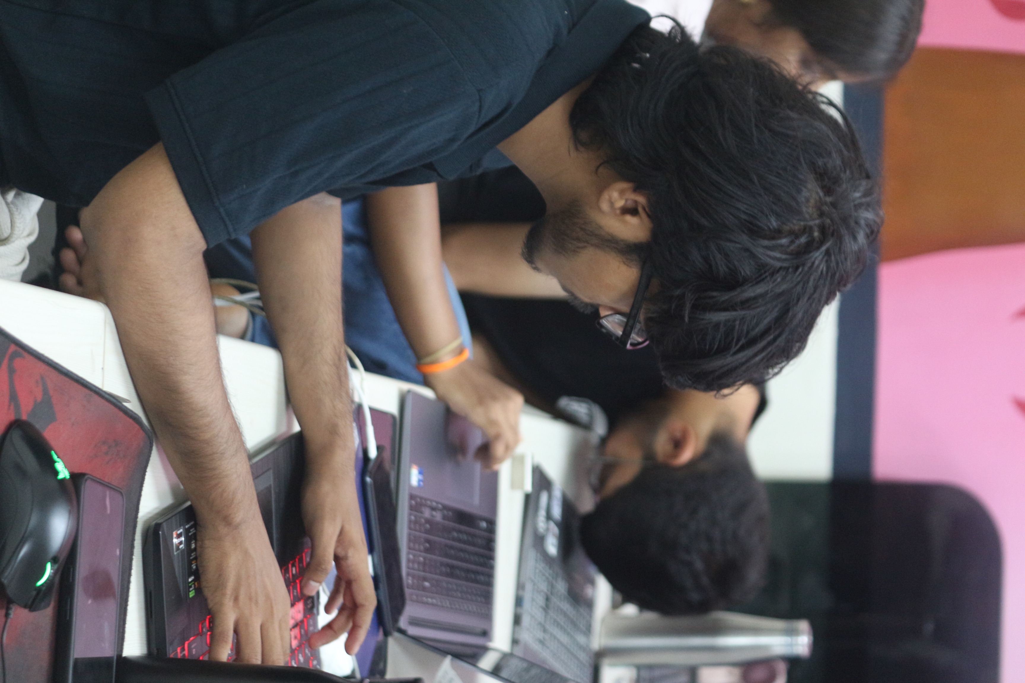 Coding on laptops